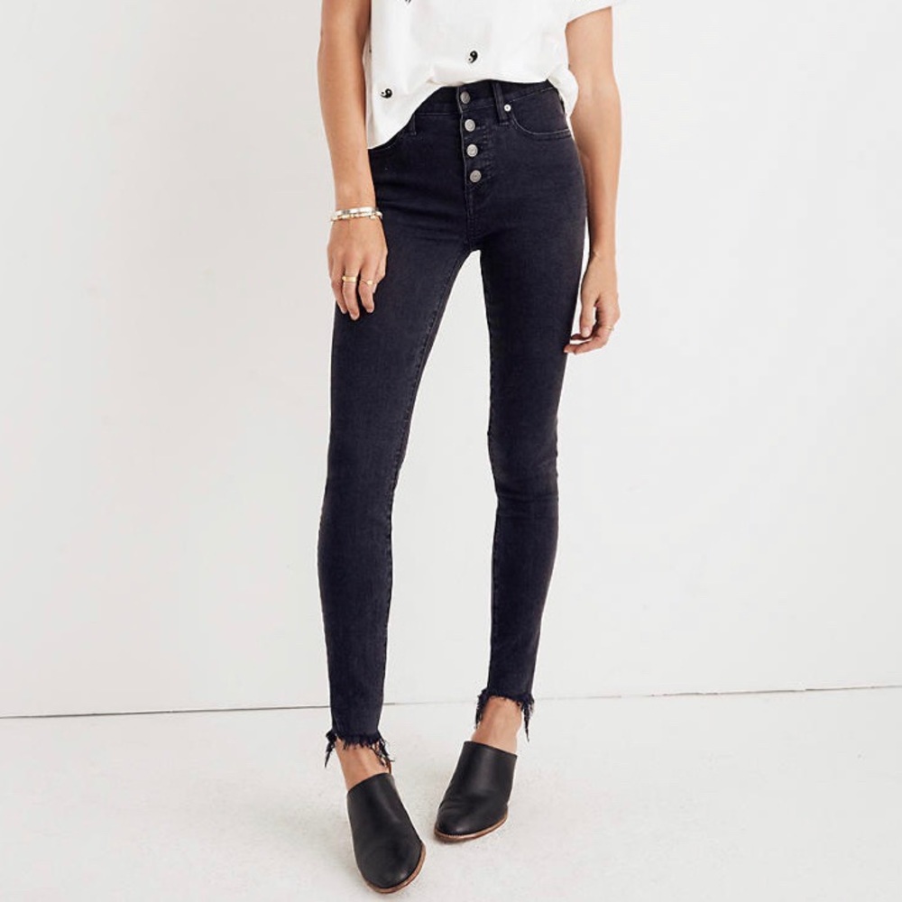 Madewell Black Skinny Jeans